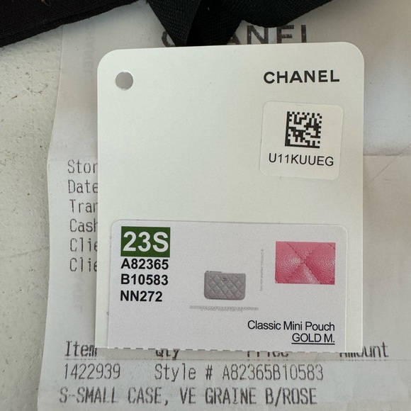 CHANEL preowned Small Case  Rose Pink - Picture 12 of 12